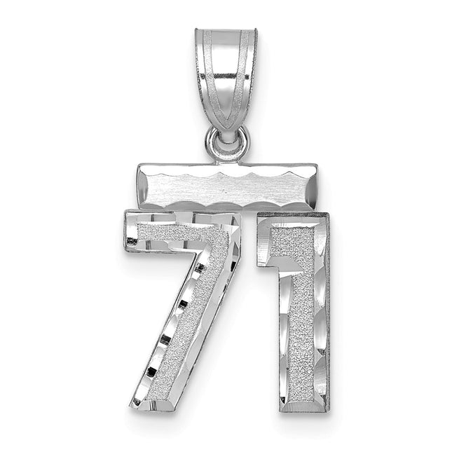 14k White Gold Jewelry Style WSN71 - Classique Jewelry Inc.