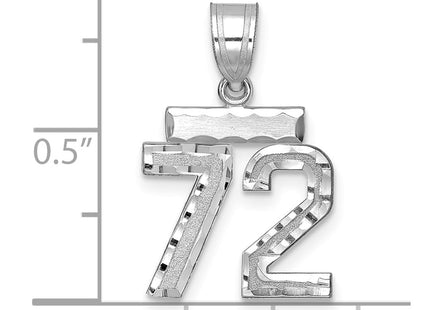 14k White Gold Jewelry Style WSN72 - Classique Jewelry Inc.