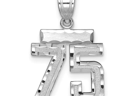 14k White Gold Jewelry Style WSN75 - Classique Jewelry Inc.