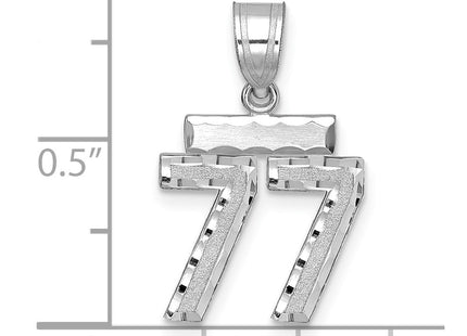 14k White Gold Jewelry Style WSN77 - Classique Jewelry Inc.