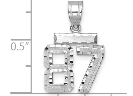 14k White Gold Jewelry Style WSN87 - Classique Jewelry Inc.