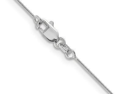 14k White Gold Chains Style WSNA050 - Classique Jewelry Inc.