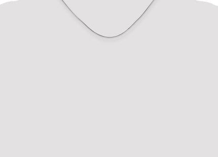 14k White Gold Chains Style WSNA050 - Classique Jewelry Inc.