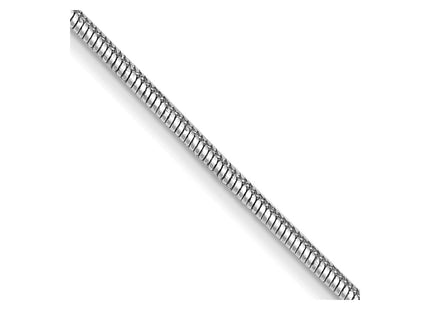 14k White Gold Chains Style WSNA060 - Classique Jewelry Inc.