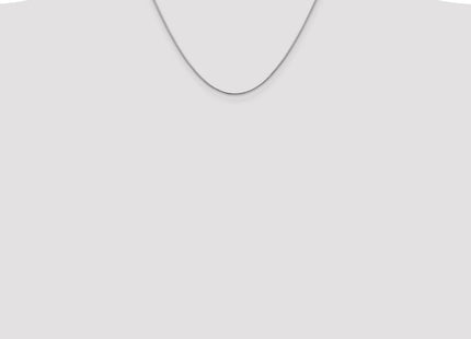 14k White Gold Chains Style WSNA100 - Classique Jewelry Inc.