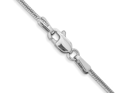 14k White Gold Chains Style WSNA120 - Classique Jewelry Inc.