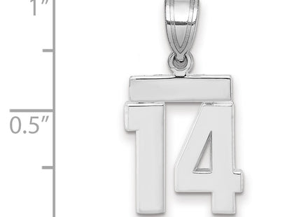 14k White Gold Jewelry Style WSP14 - Classique Jewelry Inc.