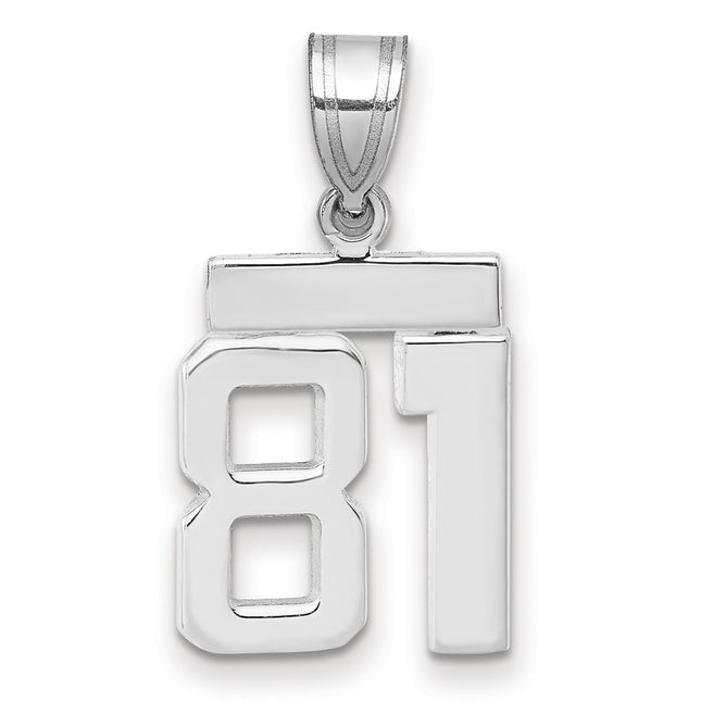 14k White Gold Jewelry Style WSP81 - Classique Jewelry Inc.