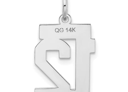14k White Gold Jewelry Style WSS12 - Classique Jewelry Inc.