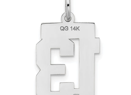 14k White Gold Jewelry Style WSS13 - Classique Jewelry Inc.