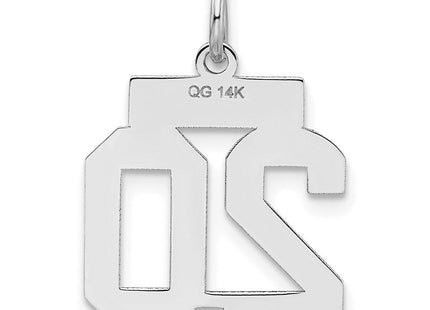 14k White Gold Jewelry Style WSS20 - Classique Jewelry Inc.