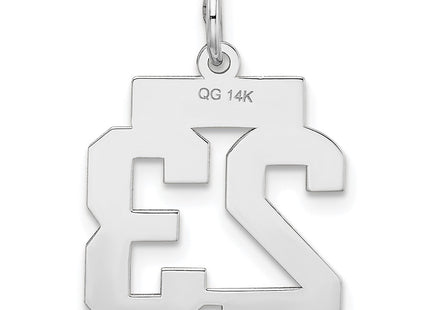 14k White Gold Jewelry Style WSS23 - Classique Jewelry Inc.