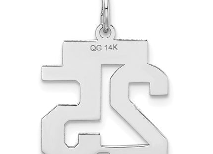 14k White Gold Jewelry Style WSS25 - Classique Jewelry Inc.