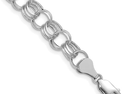 14K white gold bracelet