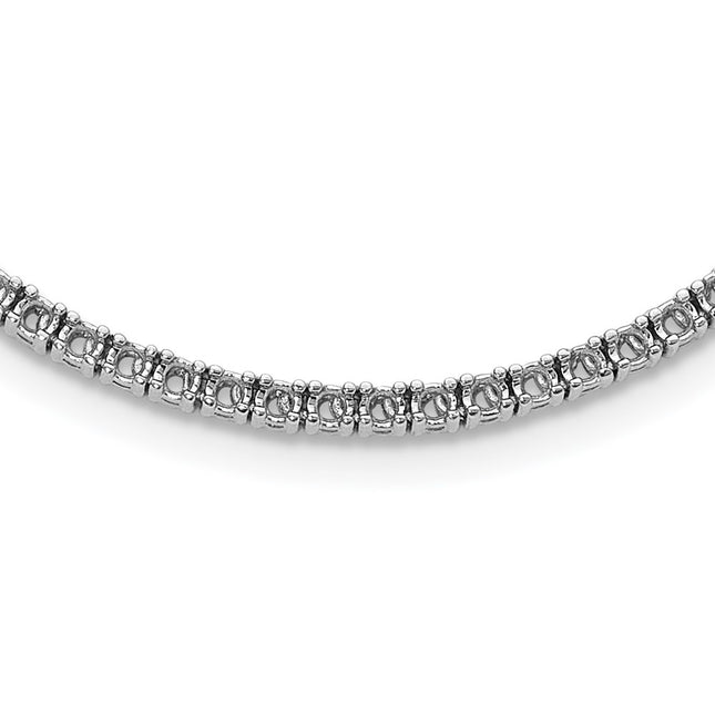 14k White Gold Jewelry Style X10002W - Classique Jewelry Inc.