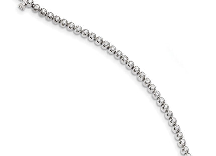 14k White Gold Bracelets Style X10003WA - Classique Jewelry Inc.
