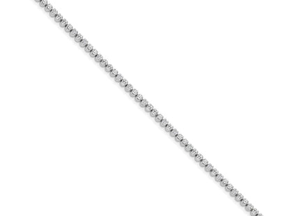14k White Gold Bracelets Style X10004WAA - Classique Jewelry Inc.