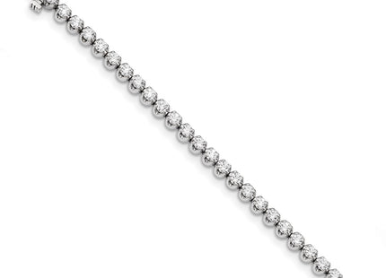 14k White Gold Bracelets Style X10005WAAA - Classique Jewelry Inc.
