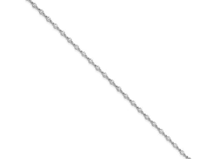14k White Gold Bracelets Style X10017WVS - Classique Jewelry Inc.