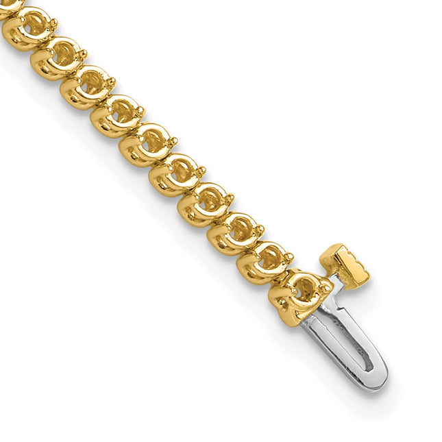14k Yellow Gold Bracelets Style X10019 - Classique Jewelry Inc.