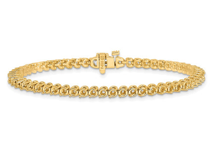 14k Yellow Gold Bracelets Style X10020 - Classique Jewelry Inc.