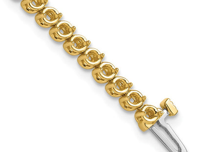 14k Yellow Gold Bracelets Style X10020 - Classique Jewelry Inc.