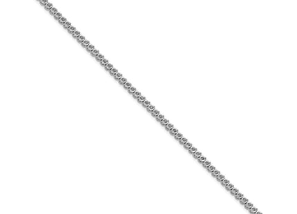 14k White Gold Bracelets Style X10020W - Classique Jewelry Inc.