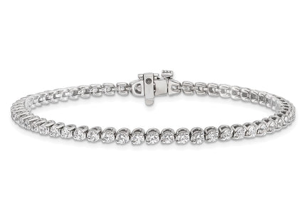 14k White Gold Bracelets Style X10020WVS - Classique Jewelry Inc.