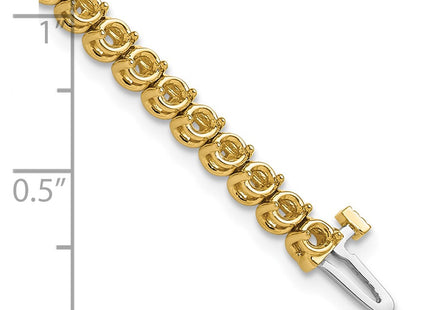 14k Yellow Gold Bracelets Style X10021 - Classique Jewelry Inc.