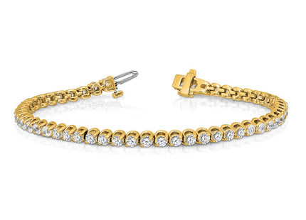 14k Yellow Gold Bracelets Style X10021VS - Classique Jewelry Inc.