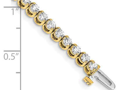 14k Yellow Gold Bracelets Style X10021VS - Classique Jewelry Inc.