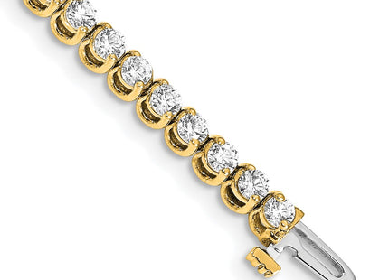 14k Yellow Gold Bracelets Style X10021VS - Classique Jewelry Inc.