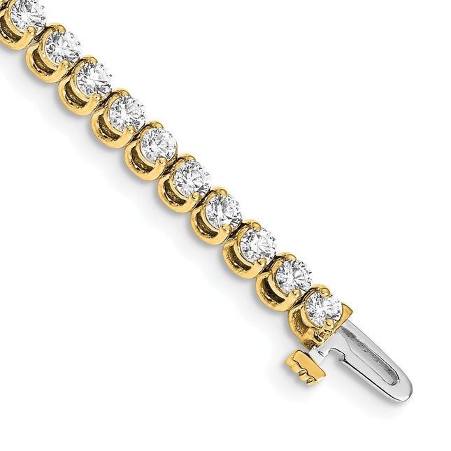 14k Yellow Gold Bracelets Style X10021VS - Classique Jewelry Inc.