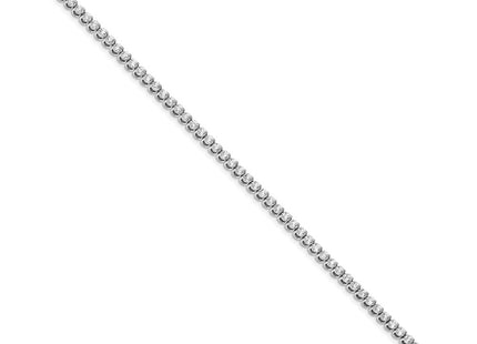 14k White Gold Bracelets Style X10021WVS - Classique Jewelry Inc.