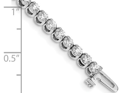 14k White Gold Bracelets Style X10021WVS - Classique Jewelry Inc.