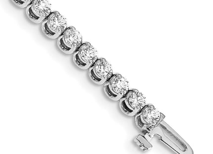 14k White Gold Bracelets Style X10021WVS - Classique Jewelry Inc.