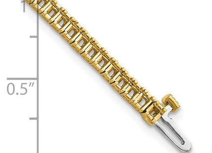 14k Yellow Gold Bracelets Style X10022 - Classique Jewelry Inc.