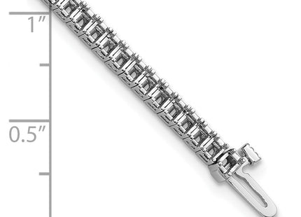 14k White Gold Bracelets Style X10022W - Classique Jewelry Inc.