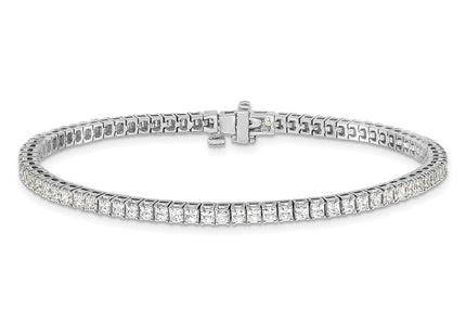 14k White Gold Bracelets Style X10022WAA - Classique Jewelry Inc.