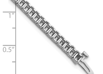 14k White Gold Bracelets Style X10024W - Classique Jewelry Inc.