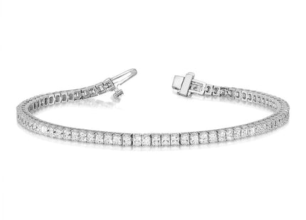 14k White Gold Bracelets Style X10024WVS - Classique Jewelry Inc.