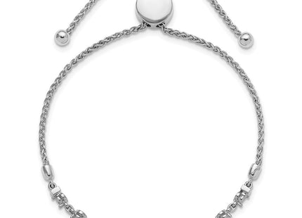 14k White Gold Bracelets Style X10025W - Classique Jewelry Inc.