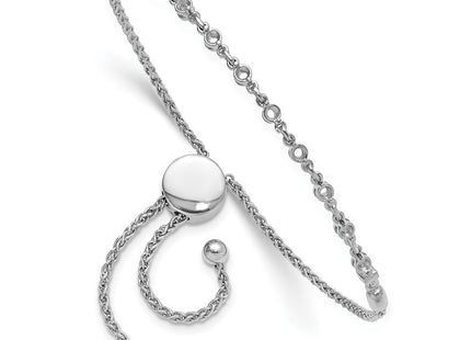 14k White Gold Bracelets Style X10025W - Classique Jewelry Inc.
