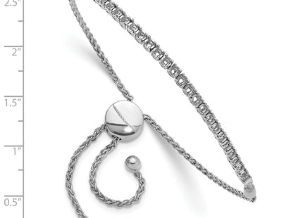 14k White Gold Bracelets Style X10026W - Classique Jewelry Inc.