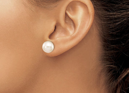 14k Yellow Gold Earrings Style X100PW - Classique Jewelry Inc.