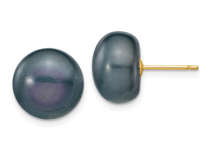 14k Yellow Gold Earrings Style X110BB - Classique Jewelry Inc.