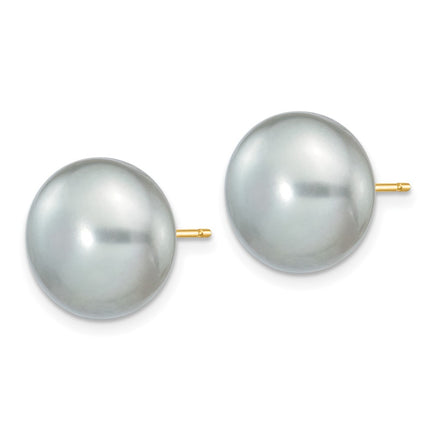 14k Yellow Gold Earrings Style X110BG - Classique Jewelry Inc.