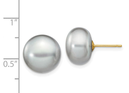 14k Yellow Gold Earrings Style X110BG - Classique Jewelry Inc.