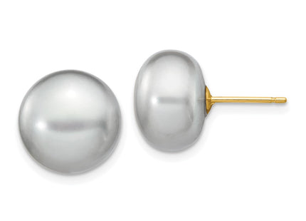 14k Yellow Gold Earrings Style X110BG - Classique Jewelry Inc.