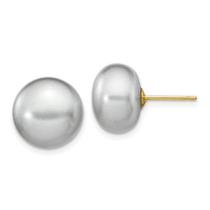 14k Yellow Gold Earrings Style X110BG - Classique Jewelry Inc.